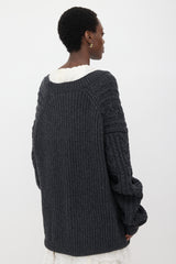 Cecilie Bahnsen Oversized Merino Wool Sweater