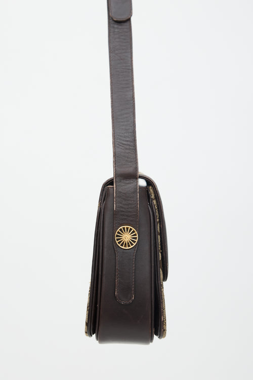 Celine 1970s C Sulky Buckle Bag