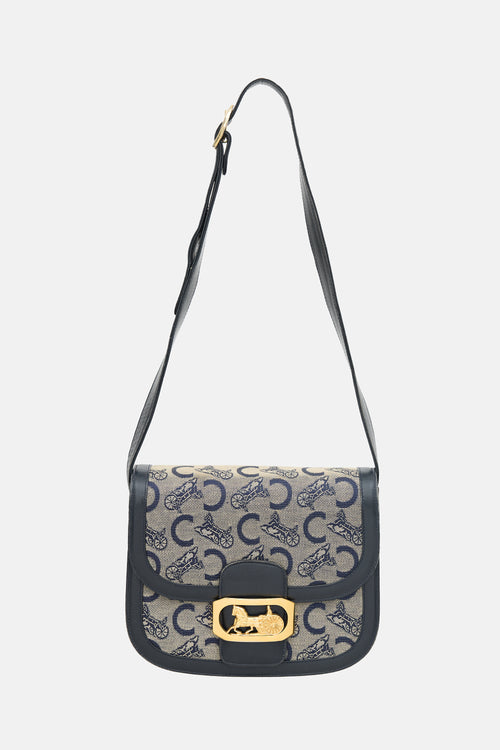 Celine 1970s C Sulky Carriage Bag