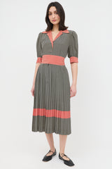 Celine 1980s Polka Dot Dress