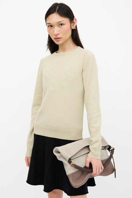 Celine 2010 Leather Racer Stripe Bag