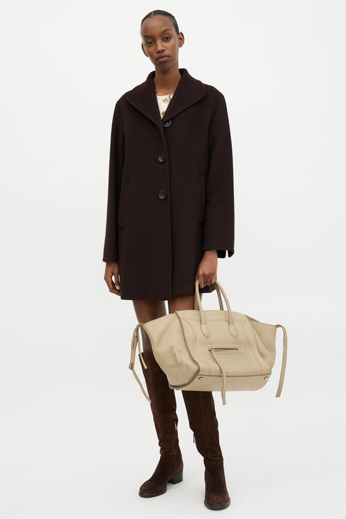 Celine 2012 Leather Medium Phantom Bag