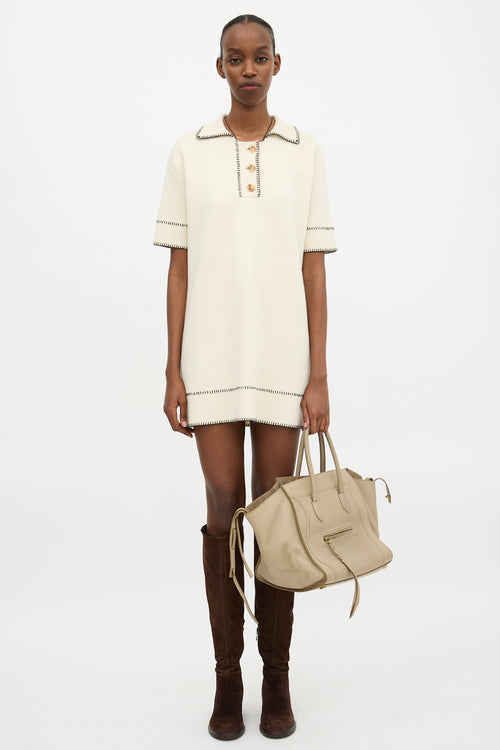 Celine 2012 Leather Medium Phantom Bag