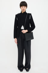 Celine 2012 Leather Medium Trio Bag