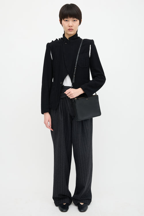 Celine 2012 Leather Medium Trio Bag