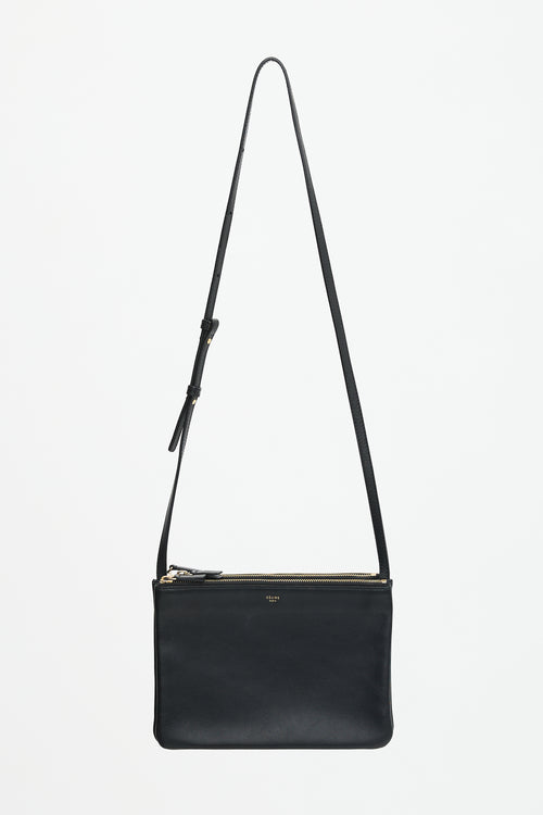 Celine 2012 Leather Medium Trio Bag