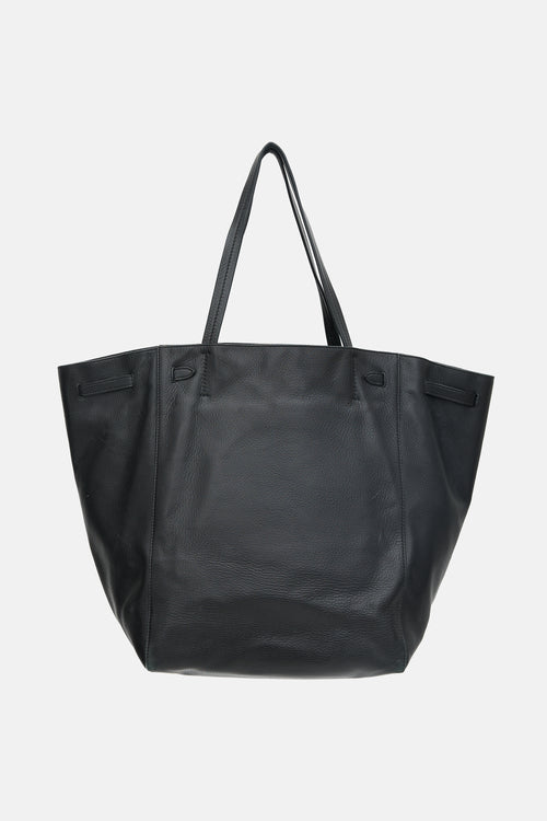 Celine 2013 Leather Cabas Phantom Tie Tote