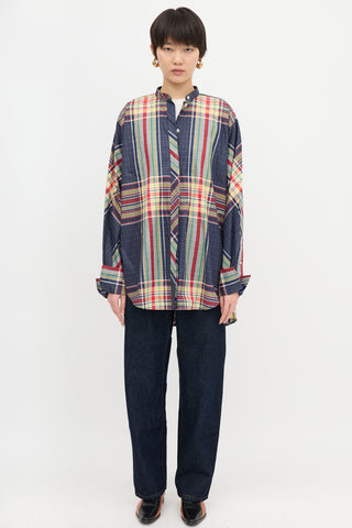Celine 2013 Plaid Shirt