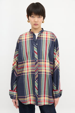 Celine 2013 Plaid Shirt