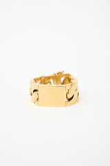 Celine 2013 Curb Chain Plate Bracelet