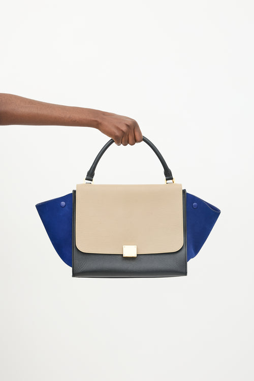 Celine 2013 Leather Medium Trapeze Bag