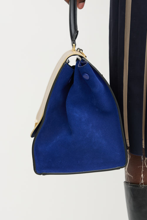 Celine 2013 Leather Medium Trapeze Bag