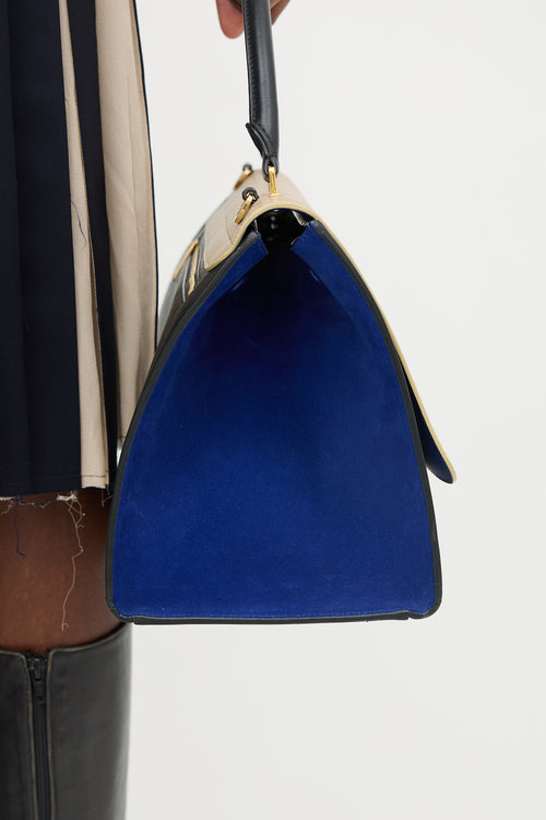 Celine 2013 Leather Medium Trapeze Bag