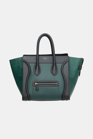 Celine 2013 Leather Mini Luggage Tote Bag