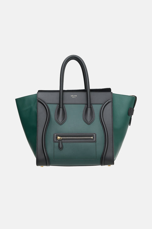 Celine 2013 Leather Mini Luggage Tote Bag