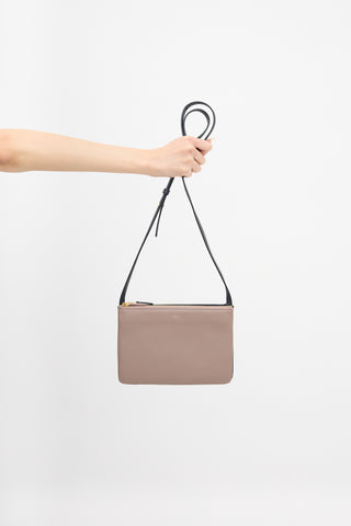 2015 Leather Trio Crossbody Bag