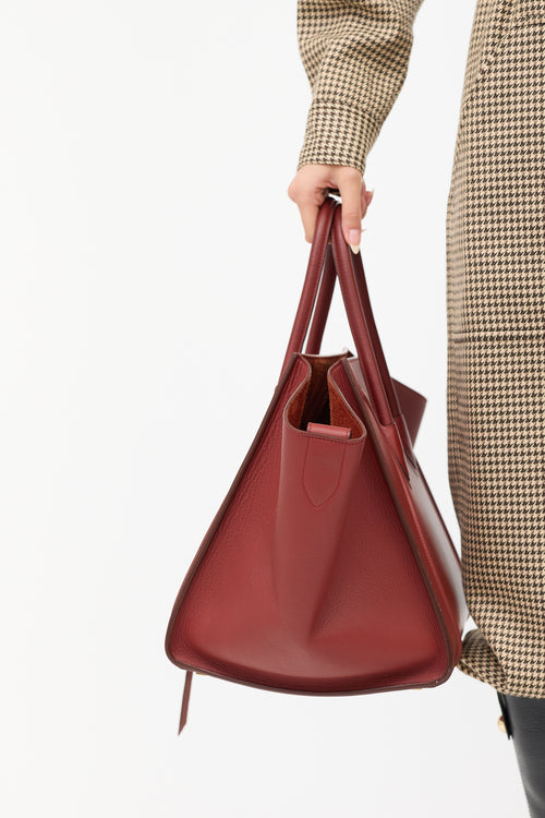 2016 Leather Medium Phantom Luggage Bag