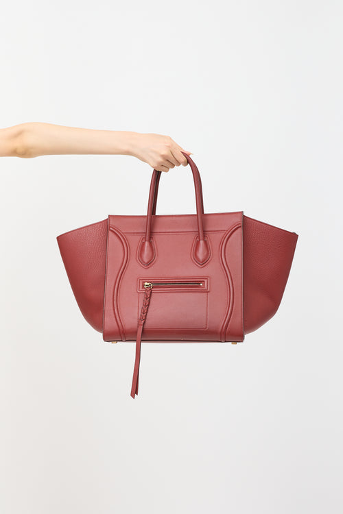 2016 Leather Medium Phantom Luggage Bag