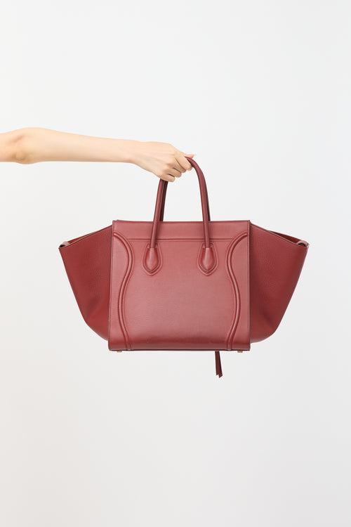 2016 Leather Medium Phantom Luggage Bag