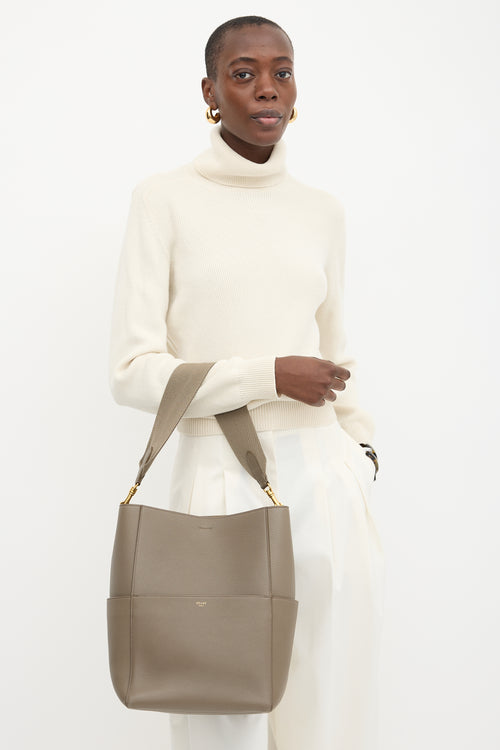 Celine 2016 Leather Seau Sangle Bag