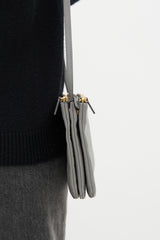 Celine 2016 Leather Trio Crossbody Bag