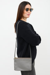 Celine 2016 Leather Trio Crossbody Bag