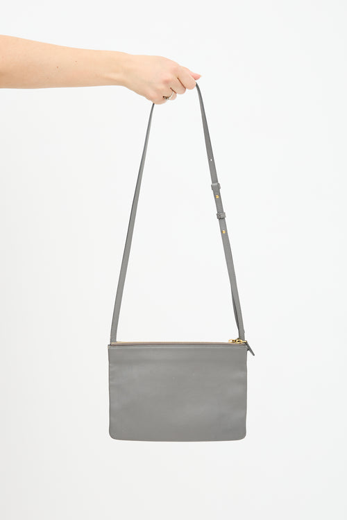 Celine 2016 Leather Trio Crossbody Bag