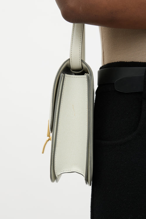 Celine 2016 Leather Medium Box Bag