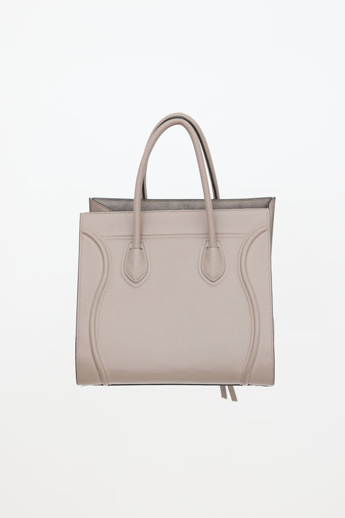 Celine 2016 Leather Medium Phantom Luggage Bag