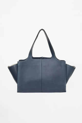 Celine 2016 Leather Medium Trifold Bag