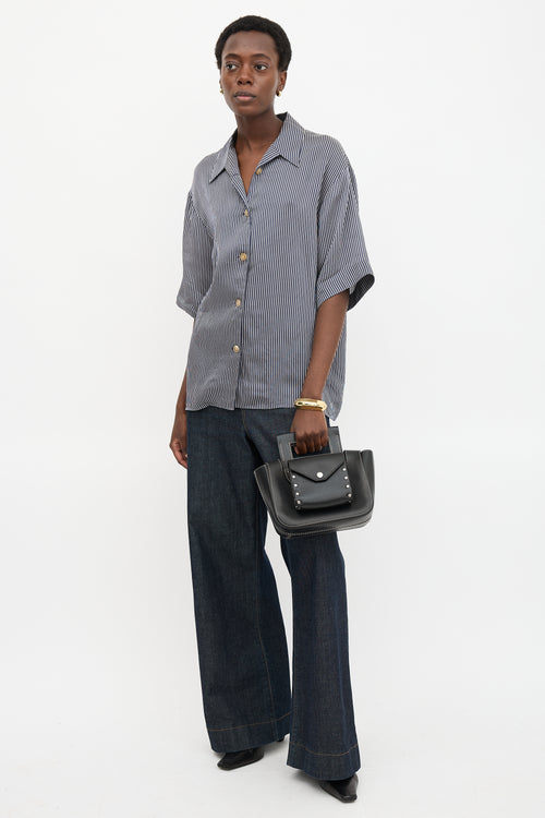 Celine 2016 Leather Small Square Bag