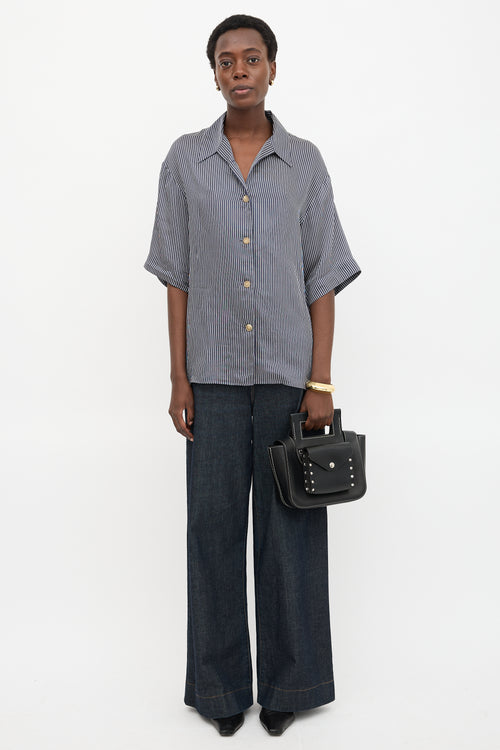 Celine 2016 Leather Small Square Bag