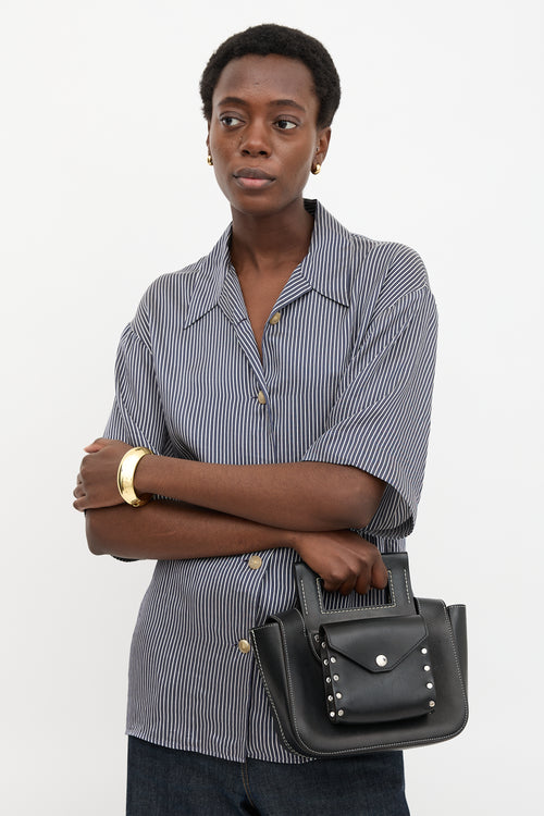 Celine 2016 Leather Small Square Bag