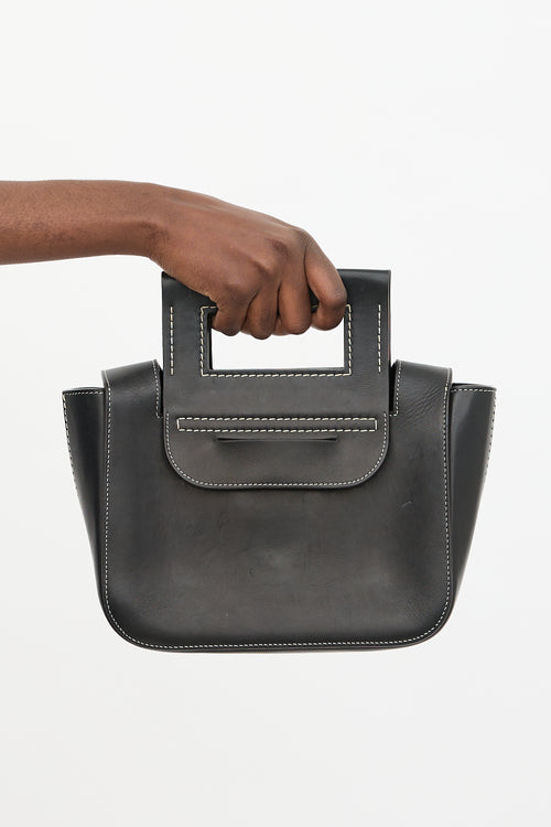 Celine 2016 Leather Small Square Bag