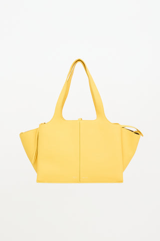Celine 2016 Leather Small Trifold Tote Bag
