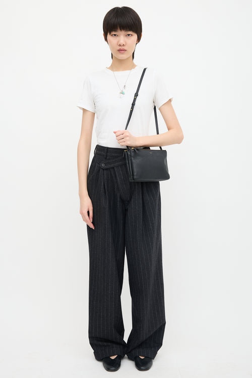 Celine 2016 Leather Small Trio Bag