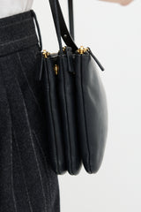 Celine 2016 Leather Small Trio Bag