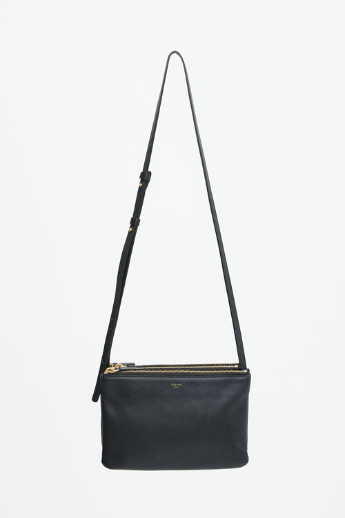 Celine 2016 Leather Small Trio Bag