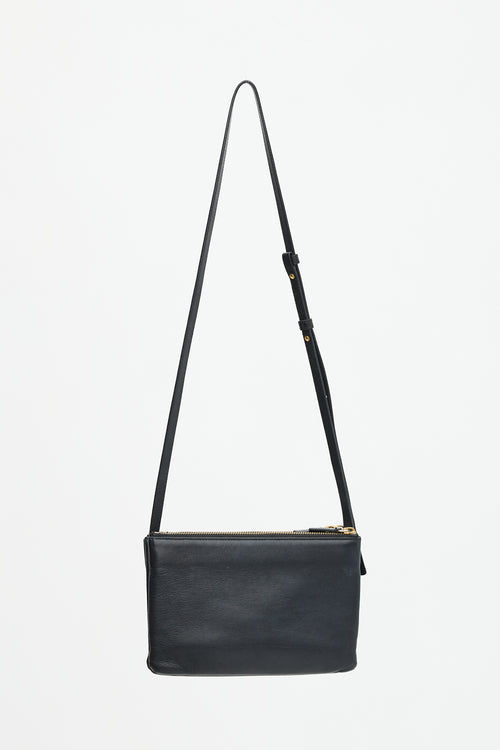 Celine 2016 Leather Small Trio Bag