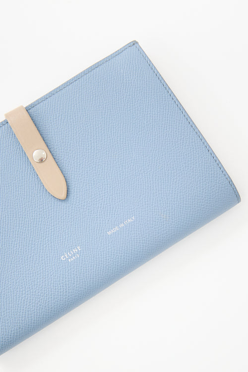 Celine 2020 Leather Large Strap Wallet