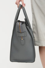 Celine 2017 Leather Mini Luggage Tote Bag