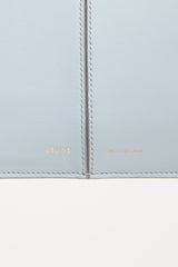 Celine 2017 Leather Trifold Clutch Bag