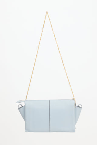 Celine 2017 Leather Trifold Clutch Bag