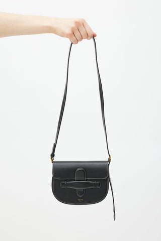 Celine 2018 Black & White Symmetrical Leather Bag