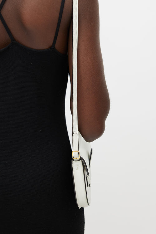 Celine 2018 Grey Leather Symmetrical Bag