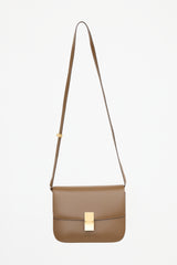 Celine 2018 Leather Medium Classic Box Flap Bag