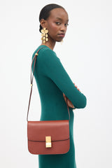 Celine 2019 Leather Medium Classic Box Bag