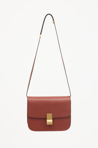 Celine 2019 Leather Medium Classic Box Bag