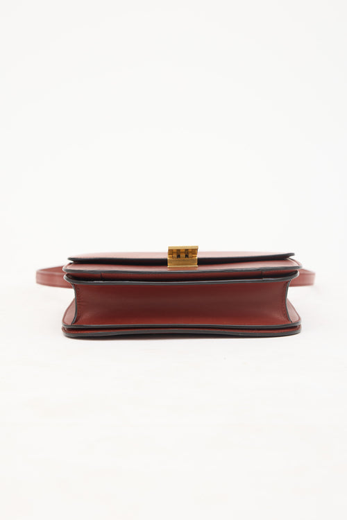 Celine 2019 Leather Medium Classic Box Bag