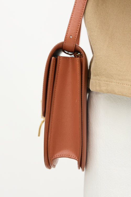 Celine 2019 Leather Medium Classic Box Bag